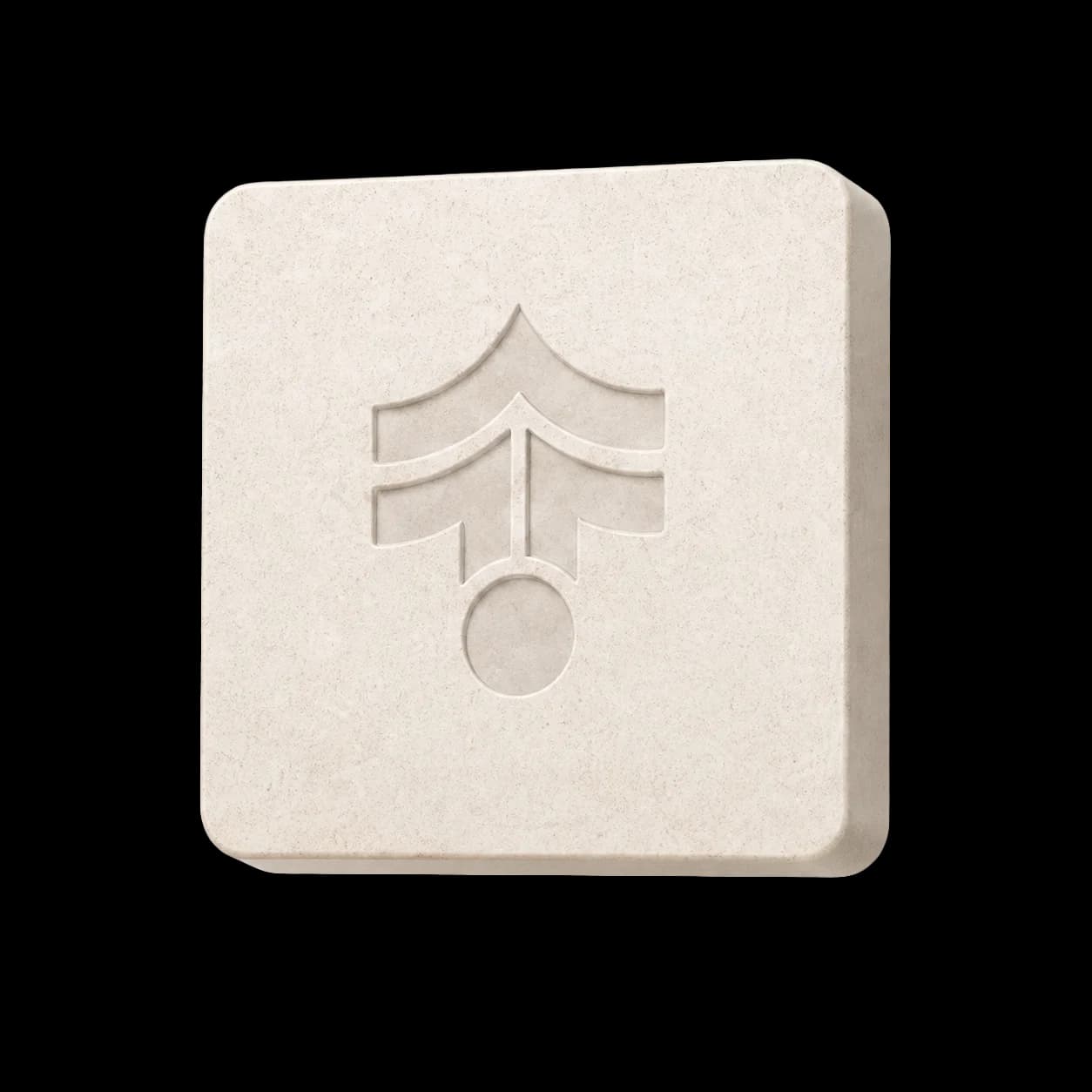 Taste Skill mark pressed into stone